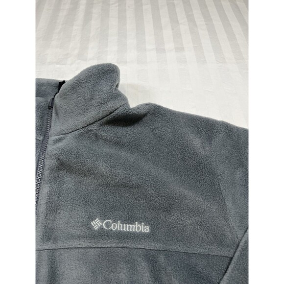 Columbia Mens Size XXL Gray Timberline Interchange Fleece Coat Jacket Only - Picture 2 of 10